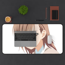 Load image into Gallery viewer, A Certain Scientific Railgun Mouse Pad (Desk Mat) With Laptop
