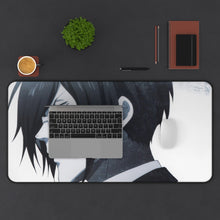 Load image into Gallery viewer, Nobuchika Ginoza Side view Mouse Pad (Desk Mat) With Laptop
