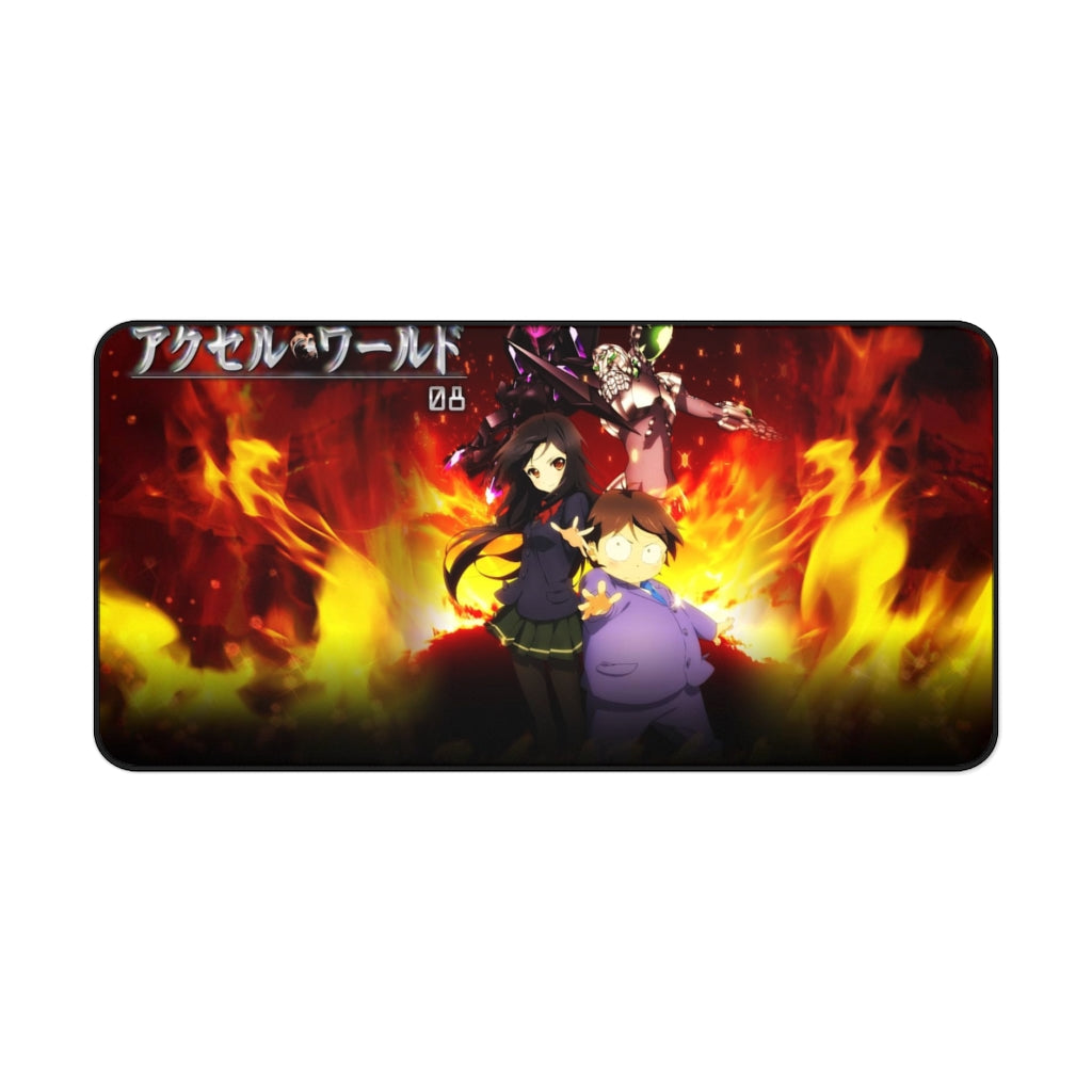 Accel World Kuroyukihime, Haruyuki Arita Mouse Pad (Desk Mat)