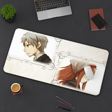 Load image into Gallery viewer, Spice And Wolf Mouse Pad (Desk Mat) On Desk
