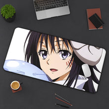 Cargar imagen en el visor de la galería, Rimuru Tempest and Shizue Izawa Mouse Pad (Desk Mat) On Desk
