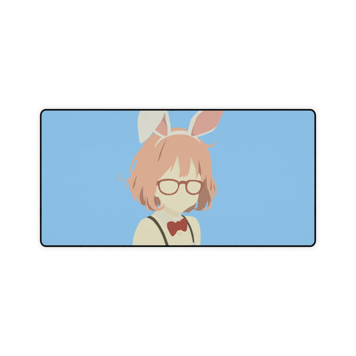 mirai kuriyama kyoukai no kanata minimalist Mouse Pad (Desk Mat)