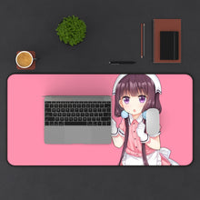 Cargar imagen en el visor de la galería, Blend S Maika Sakuranomiya Mouse Pad (Desk Mat) With Laptop
