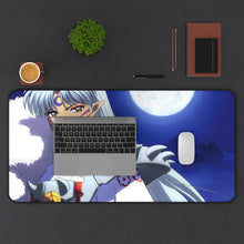 Cargar imagen en el visor de la galería, InuYasha Mouse Pad (Desk Mat) With Laptop
