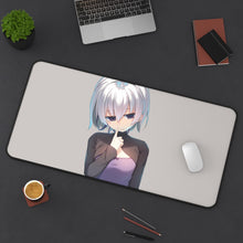 Cargar imagen en el visor de la galería, Darker Than Black Yin Mouse Pad (Desk Mat) On Desk
