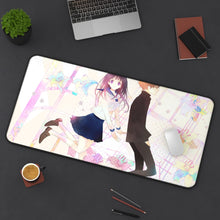 Cargar imagen en el visor de la galería, Eru Chitanda  And  Hōtarō Oreki Mouse Pad (Desk Mat) On Desk
