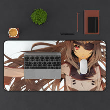 Charger l&#39;image dans la galerie, Infinite Stratos Laura Bodewig Mouse Pad (Desk Mat) With Laptop
