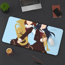 Cargar imagen en el visor de la galería, Sound! Euphonium Kumiko Oumae, Reina Kousaka Mouse Pad (Desk Mat) On Desk
