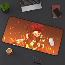 Charger l&#39;image dans la galerie, Demon Slayer: Kimetsu No Yaiba Mouse Pad (Desk Mat) On Desk
