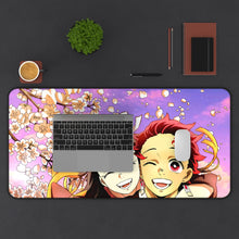 Charger l&#39;image dans la galerie, Demon Slayer: Kimetsu No Yaiba Mouse Pad (Desk Mat) With Laptop
