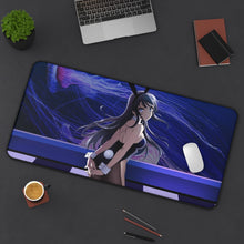 Cargar imagen en el visor de la galería, Bunny Girl Mouse Pad (Desk Mat) On Desk
