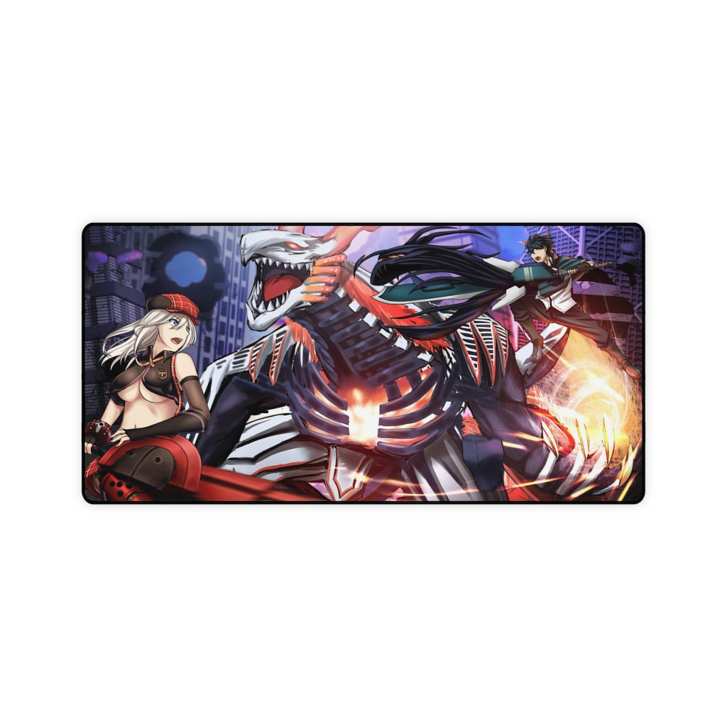 Utsugi Lenka and Alisa Illinichina Amiella Vs Aragami Mouse Pad (Desk Mat)