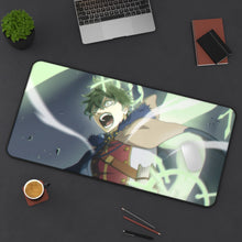 Load image into Gallery viewer, Black Clover Yuno Mouse Pad (Desk Mat) On Desk
