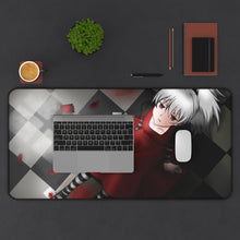 Charger l&#39;image dans la galerie, Darker Than Black Yin Mouse Pad (Desk Mat) With Laptop
