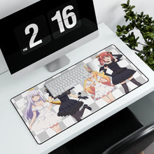 Cargar imagen en el visor de la galería, Anime Gabriel DropOut Mouse Pad (Desk Mat) With Laptop
