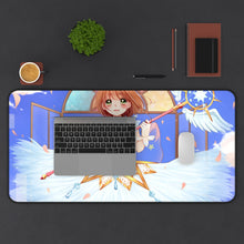 Load image into Gallery viewer, Cardcaptor Sakura Sakura Kinomoto Mouse Pad (Desk Mat) With Laptop
