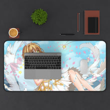 Cargar imagen en el visor de la galería, Cardcaptor Sakura Sakura Kinomoto Mouse Pad (Desk Mat) With Laptop
