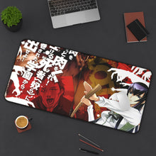 Load image into Gallery viewer, Highschool Of The Dead Mouse Pad (Desk Mat) On Desk
