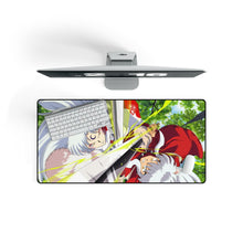 Load image into Gallery viewer, InuYasha Mouse Pad (Desk Mat) On Desk
