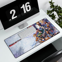 Load image into Gallery viewer, Attack on titan poster Mouse Pad (Desk Mat) With Laptop
