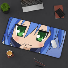 Cargar imagen en el visor de la galería, Lucky Star Konata Izumi Mouse Pad (Desk Mat) On Desk
