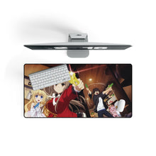 Cargar imagen en el visor de la galería, Amagi Brilliant Park Isuzu Sento, Seiya Kanie, Latifa Fleuranza, Tiramie, Moffle Mouse Pad (Desk Mat) On Desk
