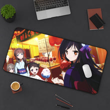 Load image into Gallery viewer, Accel World Kuroyukihime, Fuuko Kurasaki Mouse Pad (Desk Mat) On Desk
