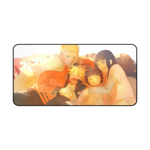 Hinata Hyuga Naruto Uzumaki Boruto Uzumaki and Himawari Uzumaki Mouse Pad (Desk Mat)