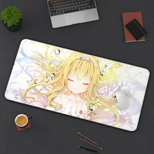 Load image into Gallery viewer, Amagi Brilliant Park Latifa Fleuranza Mouse Pad (Desk Mat) On Desk
