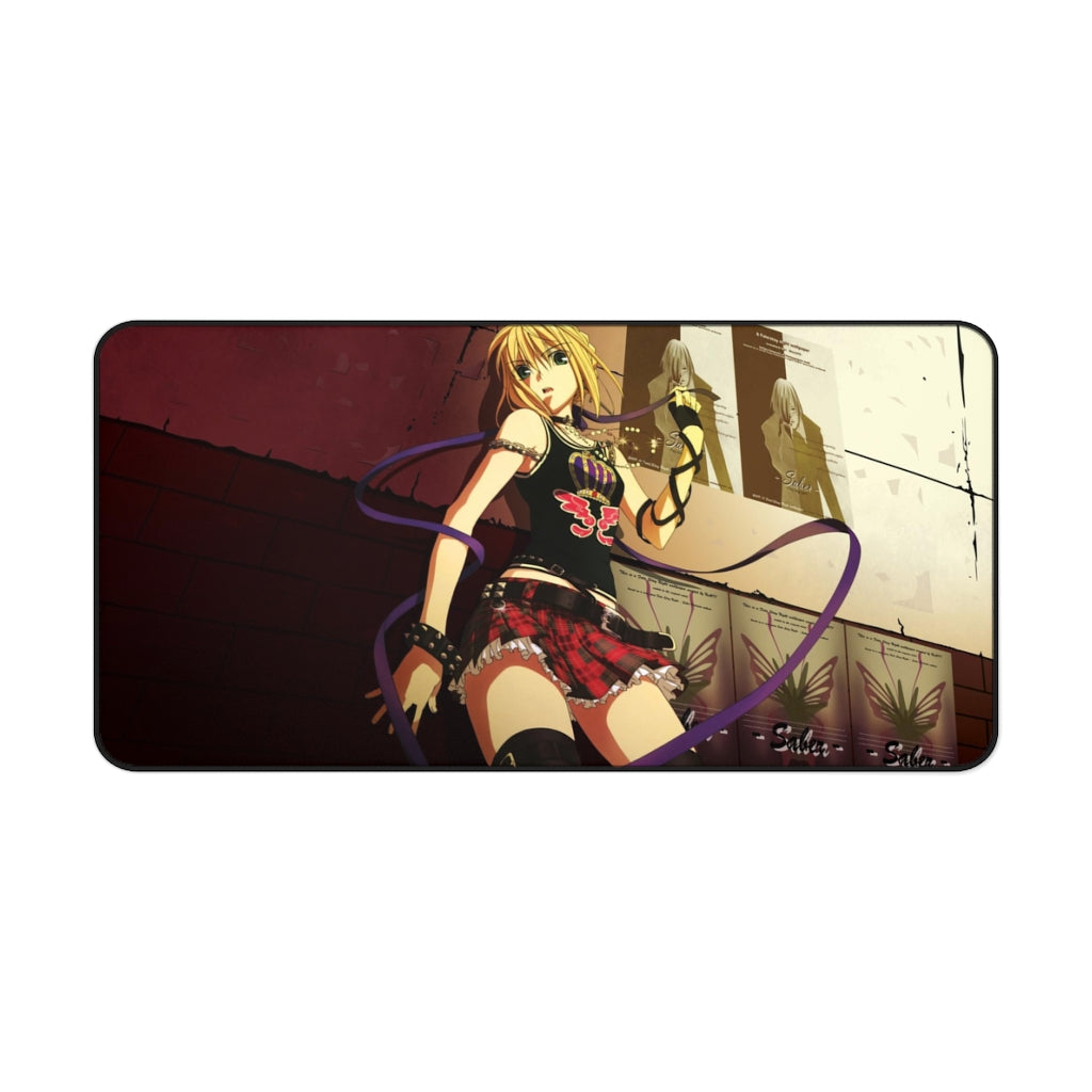 Saber (Fate Series) Mouse Pad (Desk Mat)