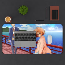 Cargar imagen en el visor de la galería, Beyond The Boundary Mouse Pad (Desk Mat) With Laptop
