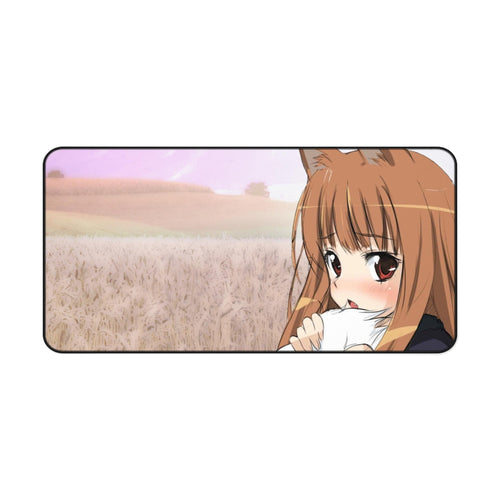 Spice And Wolf Mouse Pad (Desk Mat)