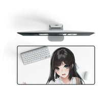 Load image into Gallery viewer, Anime Girl Mouse Pad (Desk Mat) On Desk
