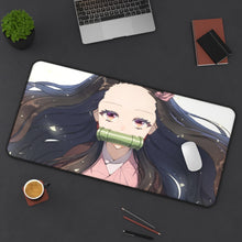 Cargar imagen en el visor de la galería, Demon Slayer: Kimetsu no Yaiba Nezuko Kamado Mouse Pad (Desk Mat) On Desk
