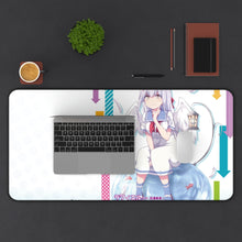 Charger l&#39;image dans la galerie, Gabriel DropOut Raphiel Shiraha Ainsworth Mouse Pad (Desk Mat) With Laptop
