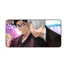 Load image into Gallery viewer, Yuri!!! On Ice Victor Nikiforov, Yuuri Katsuki Mouse Pad (Desk Mat)
