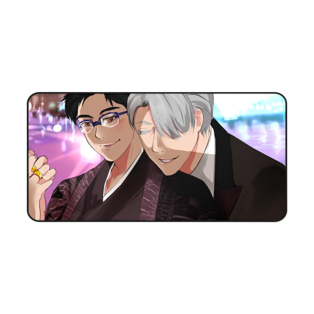 Yuri!!! On Ice Victor Nikiforov, Yuuri Katsuki Mouse Pad (Desk Mat)