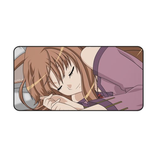 Spice And Wolf Mouse Pad (Desk Mat)