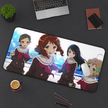 Charger l&#39;image dans la galerie, Sound! Euphonium Kumiko Oumae, Reina Kousaka, Hazuki Katou, Sapphire Kawashima Mouse Pad (Desk Mat) On Desk
