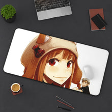 Cargar imagen en el visor de la galería, Spice And Wolf Mouse Pad (Desk Mat) On Desk
