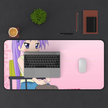 Cargar imagen en el visor de la galería, Lucky Star Kagami Hiiragi Mouse Pad (Desk Mat) With Laptop
