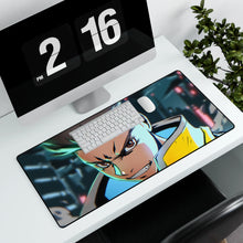 Load image into Gallery viewer, David from Cyberpunk Edgerunners Mouse Pad (Desk Mat) With Laptop
