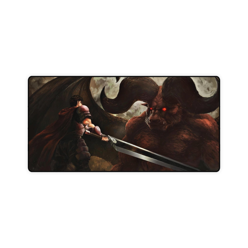 Berserk,Guts vs Zodd Mouse Pad (Desk Mat)