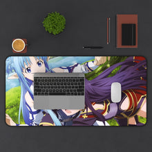 Charger l&#39;image dans la galerie, Sword Art Online II Mouse Pad (Desk Mat) With Laptop
