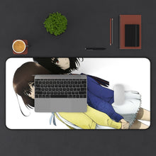 Charger l&#39;image dans la galerie, Mei Misaki and her twin sister official art Mouse Pad (Desk Mat) With Laptop
