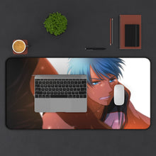 Load image into Gallery viewer, Kuroko&#39;s Basketball Mouse Pad (Desk Mat) With Laptop
