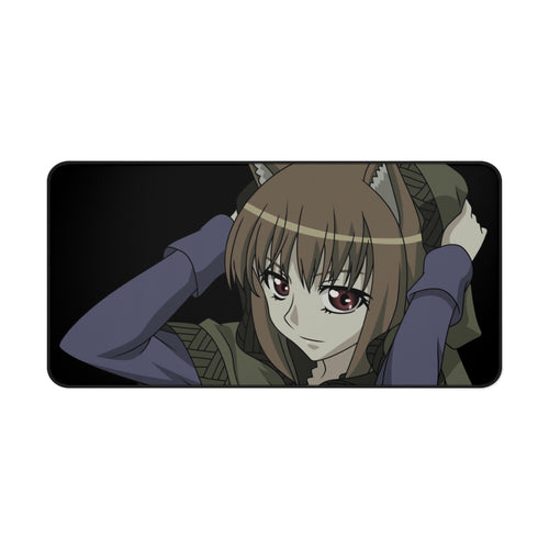 Spice And Wolf Mouse Pad (Desk Mat)