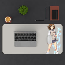 Charger l&#39;image dans la galerie, A Certain Scientific Railgun Mikoto Misaka Mouse Pad (Desk Mat) With Laptop
