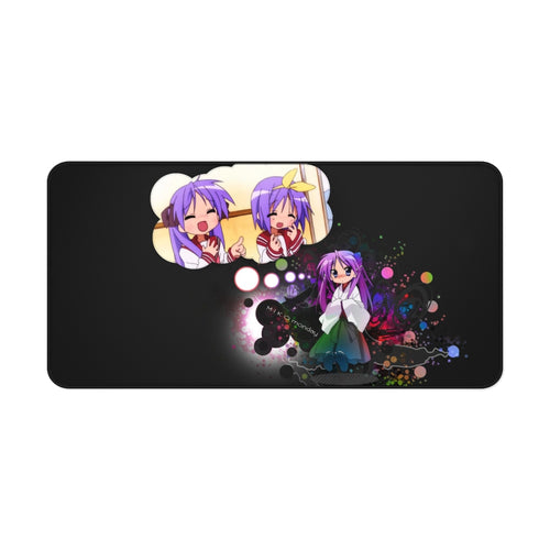 Lucky Star Kagami Hiiragi, Tsukasa Hiiragi Mouse Pad (Desk Mat)