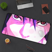 Charger l&#39;image dans la galerie, Sasuke (Mangekyou sharingan) Mouse Pad (Desk Mat) On Desk
